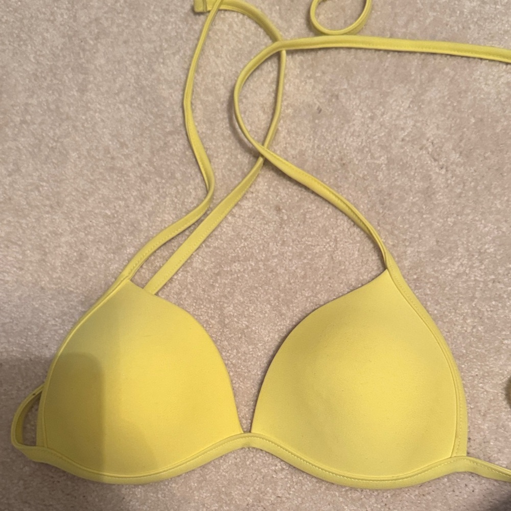 💛 S Forever 21 Yellow Bikini Top